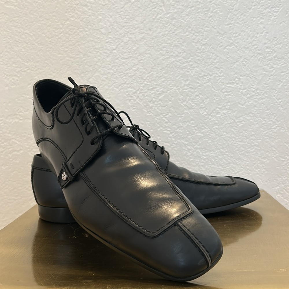 Louis Vuitton Leather Derby Men’s Shoes